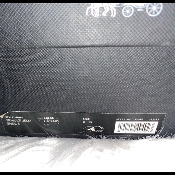 Coach jelly sandals - Picture 7 of 8